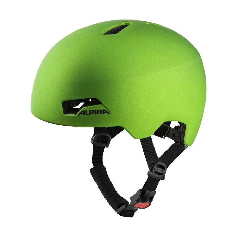 bicycle brake optimization-Alpina Hackney Junior Helmet Green Frog 47 - 51cm