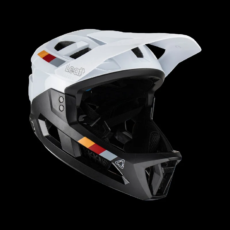 bicycle handlebar versatility-Leatt Helmet Mtb Enduro Jr 2.0 V23