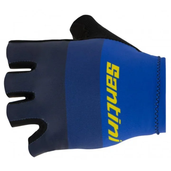 bicycle cleat strain-Santini La Vuelta Galicia Gloves