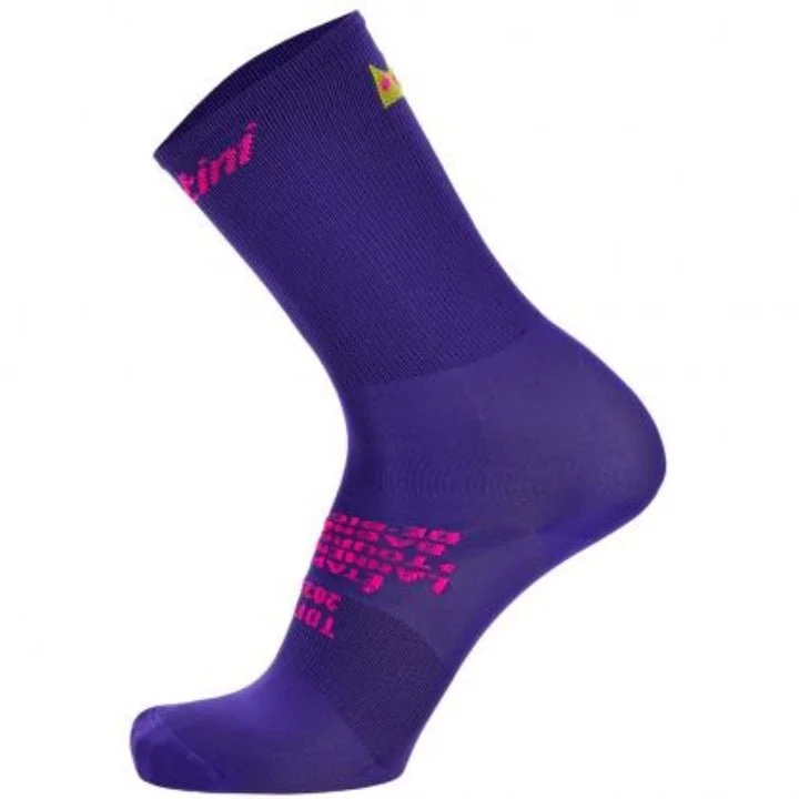 bicycle stand performance-Santini TDF Tourmalet Socks