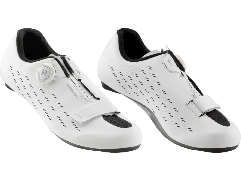 bicycle saddle efficiency-Shoe Shimano Rp501 White 46