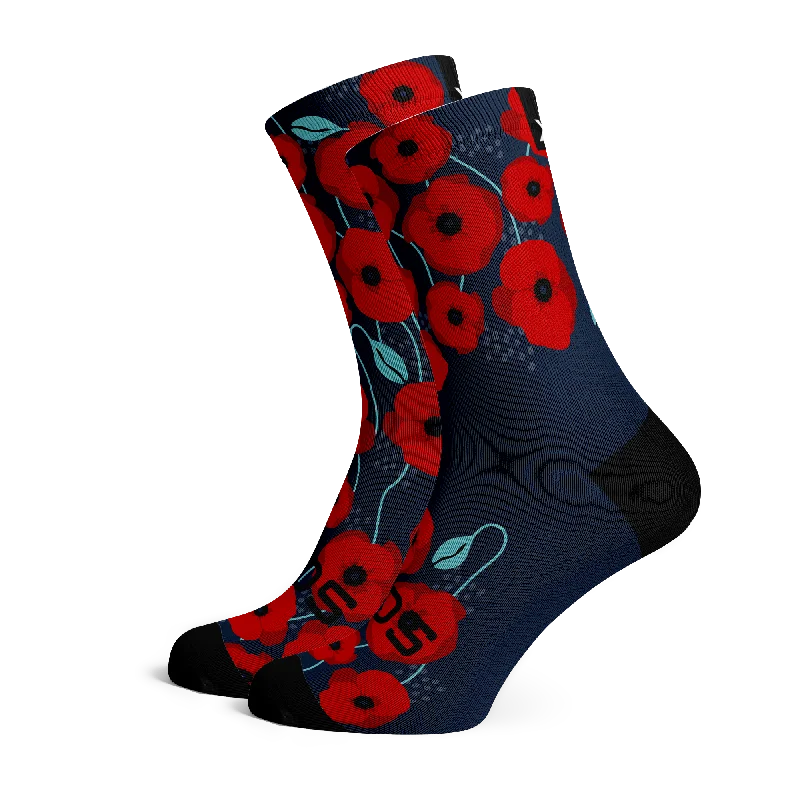 bicycle saddle tensile-Socks Sox Poppy