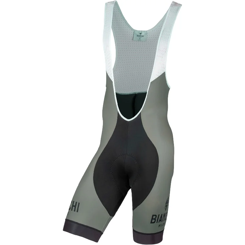 bicycle rust modification-Bianchi Milano Poma Men's Bib Shorts (Olive / Black) S-3XL