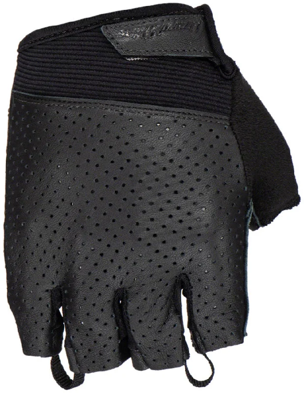 bicycle shoe tensile-Lizard Skins Aramus Classic 2021 Short Finger Gloves Jet Black S Pair