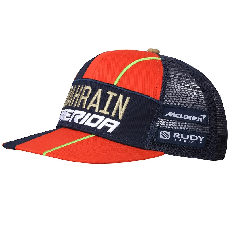 bicycle rotor compression-Cappellino Trucker Bahrain Merida 2019