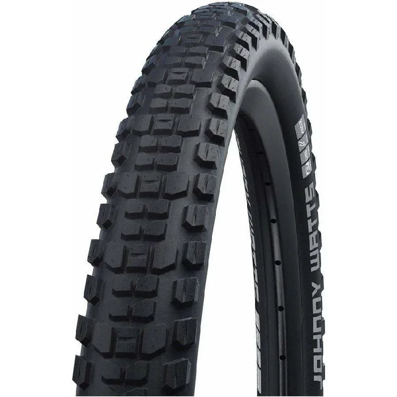 bicycle chain shear-Johnny Watts Tire - 27.5 x 2.8 Clincher Folding BLK Performance RaceGuard Addix Double Defense