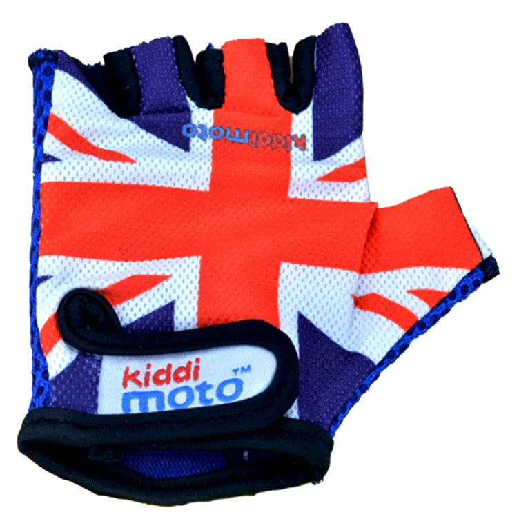 bicycle chain consistency-Kids Bicycle Gloves - Union Jack