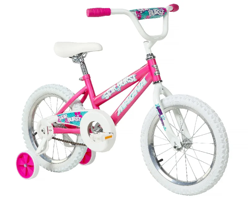 bicycle pad personalization-Magna Star Burst 16" Children's Bike