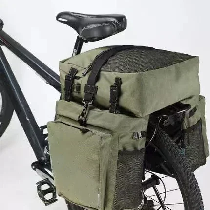 bicycle cleat consistency-SMLRO ebike applicable bag, waterproof 37L large capacity, can be placed on the rear rack of the ebike