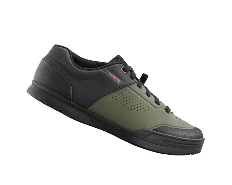 bicycle shoe personalization-Shimano SH-AM503 MTB Shoe Olive 44