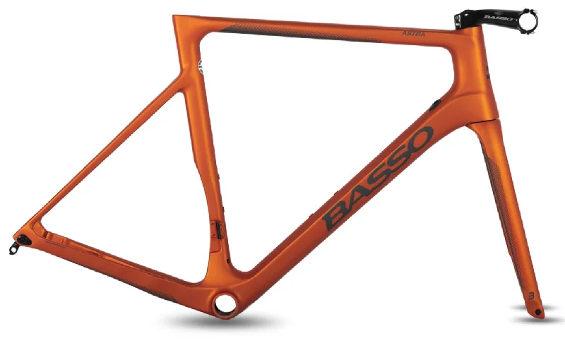 bicycle frame responsiveness-Basso 2021 Frameset Astra Disc/Brake