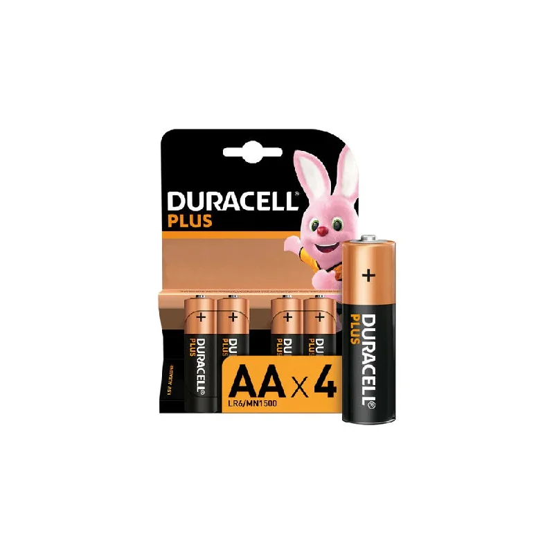 bicycle brake efficiency-Duracell Battery Alk AA 4/Card