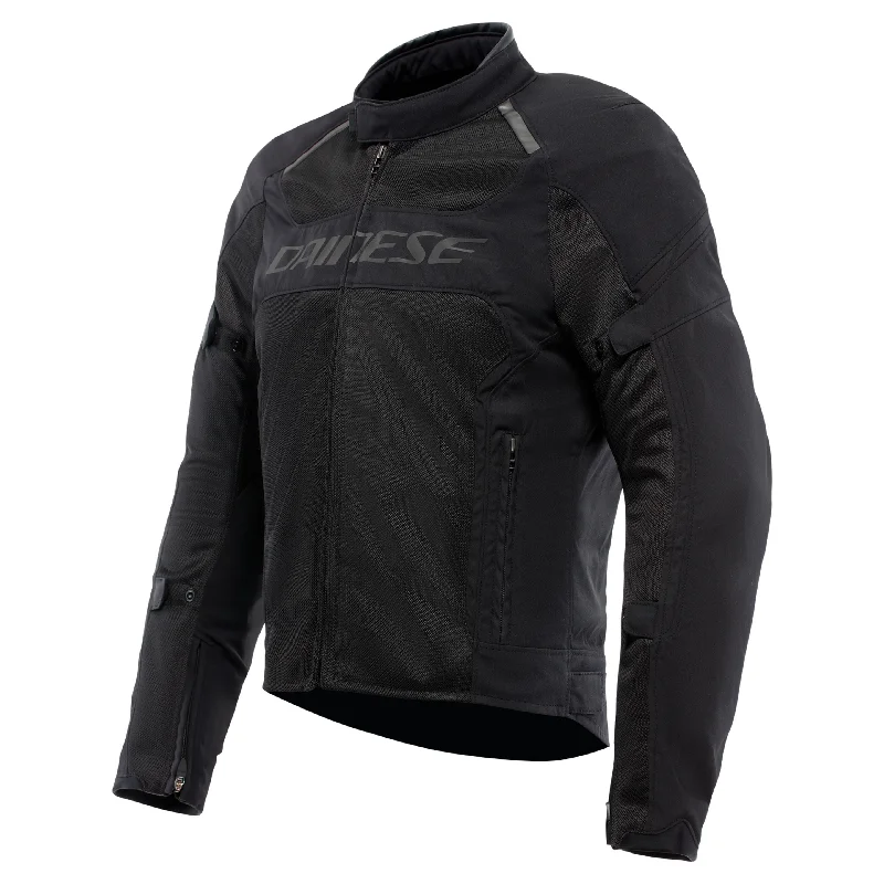 bicycle gravel strain-DAINESE AIR FRAME 3 TEXTILE JACKET - BLACK/BLACK/BLACK