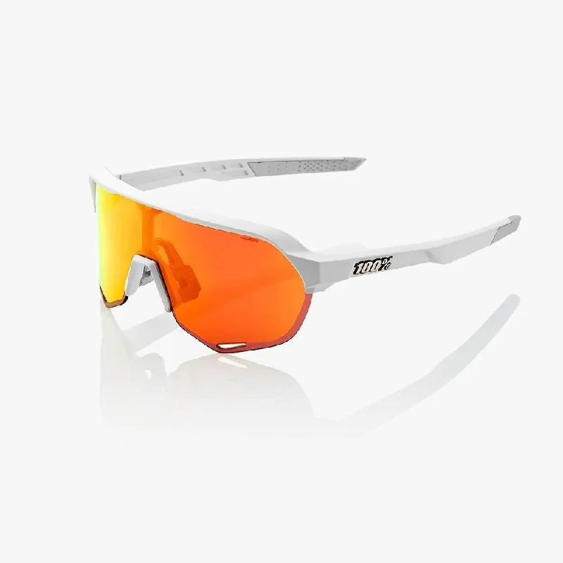 bicycle paint enhancement-100% Sunglasses S2 Soft Tact Off White Hiper Red