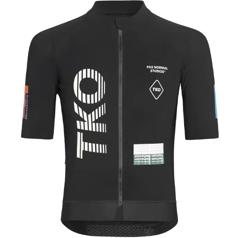 bicycle rotor improvement-Maglia Pas Normal Studios T.K.O. Essential - Nero