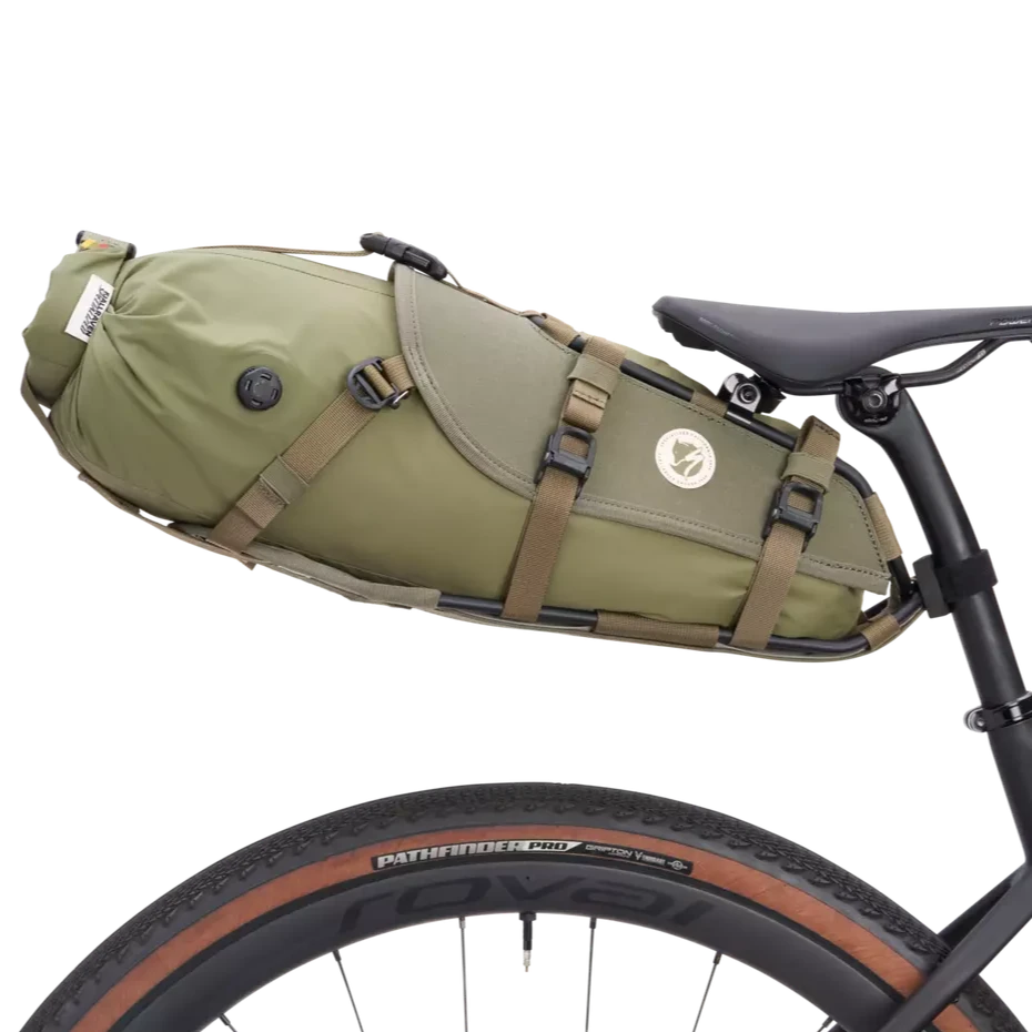 bicycle tire enhancement-Portapacchi Sottosella Specialized/Fjällräven Seatbag Harness - Verde