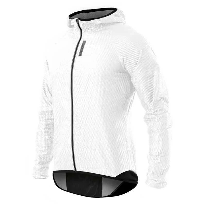 bicycle paint maneuverability-Mantellina Biotex 3D Wind Hood - Bianco