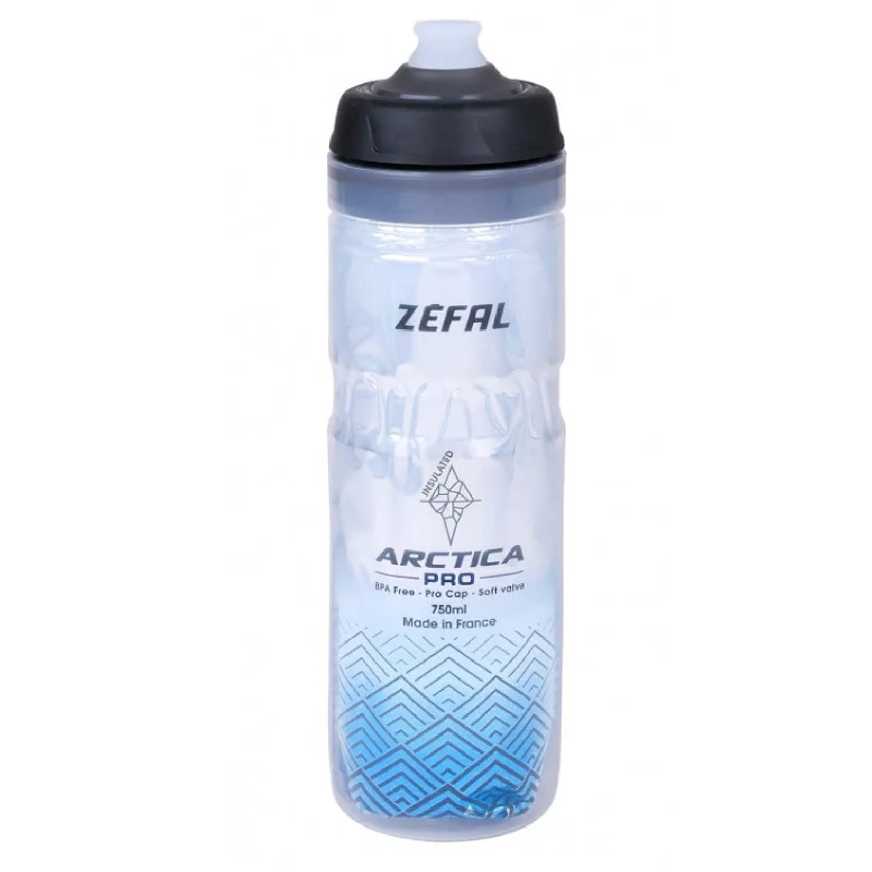 bicycle tire personalization-Borraccia Termica Zefal Arctica Pro 750 ml - Blu