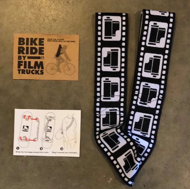 bicycle shoe consistency-FILM - BIKE RIDE SKATEBOARD CARRIER ELASTIC STRAP