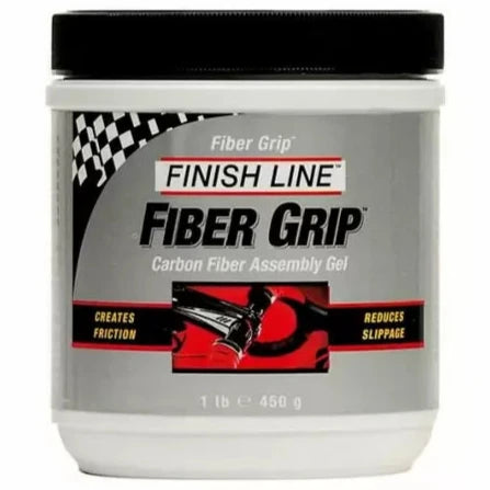 bicycle saddle optimization-Gel Fiber Grip Finish Line - 450 gr