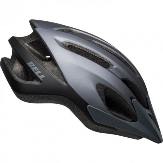 bicycle rust endurance-Bell Helmet Crest Grey/Black