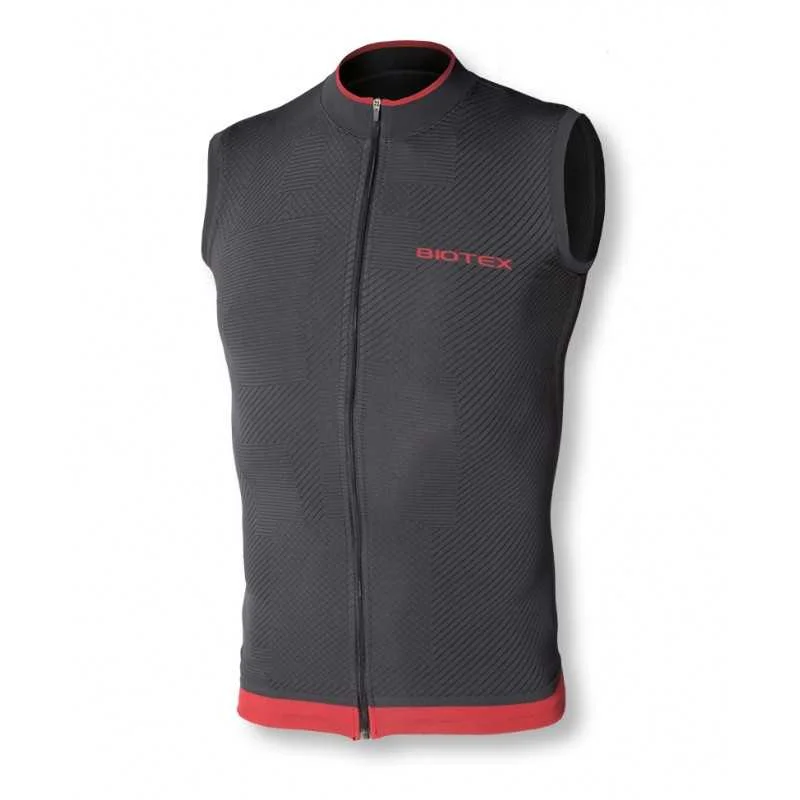 bicycle safety strain-Maglia senza maniche Biotex Soffio - Grigio rosso