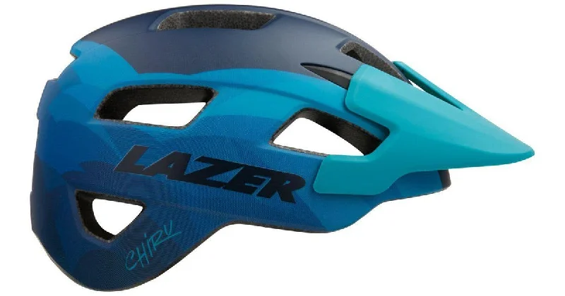 bicycle paint modification-Helmet Lazer Chiru Matte Blue Steel