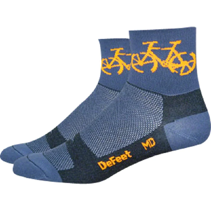 bicycle chain shear-Aireator Townee Bike Socks - Blue