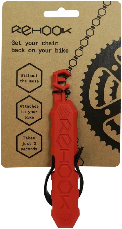 bicycle saddle tensile-Rehook Chain Tool - Red