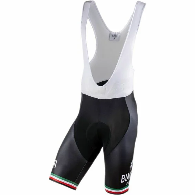 bicycle lever upgrade-Bianchi-Milano Pelau Men's Bib Shorts (Black) S, M, L, 2XL