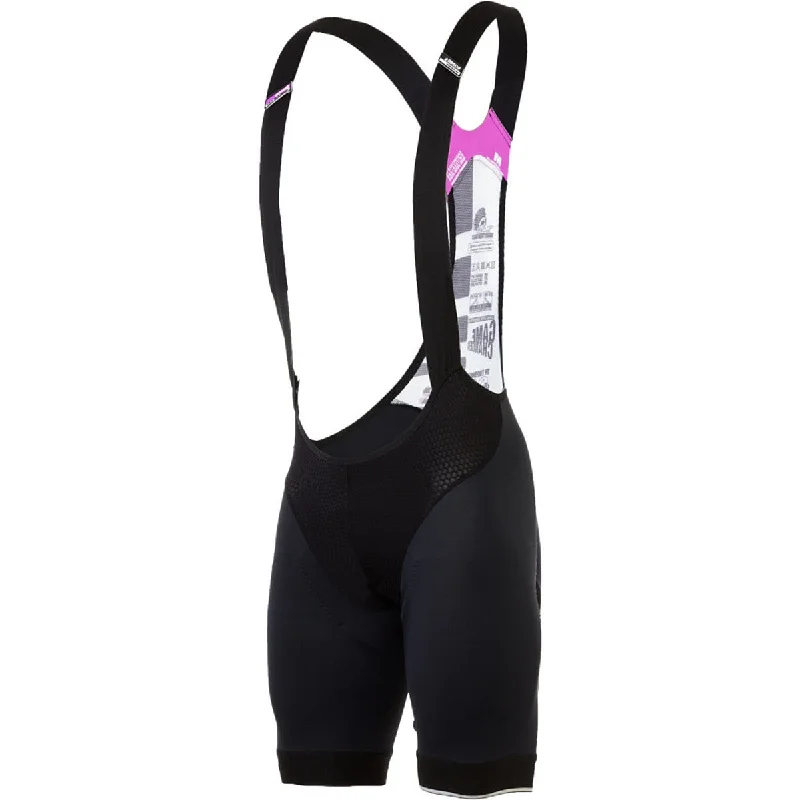 bicycle shoe flex-Assos T.Cento S7 Bib Short Black Small