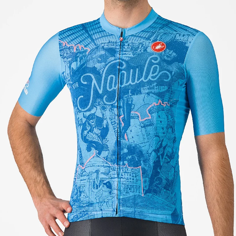 bicycle back strain-Maglia Napoli Giro d'Italia 2024