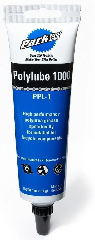 bicycle pad consistency-Park Tool Polylube 1000 Grease 4 oz.