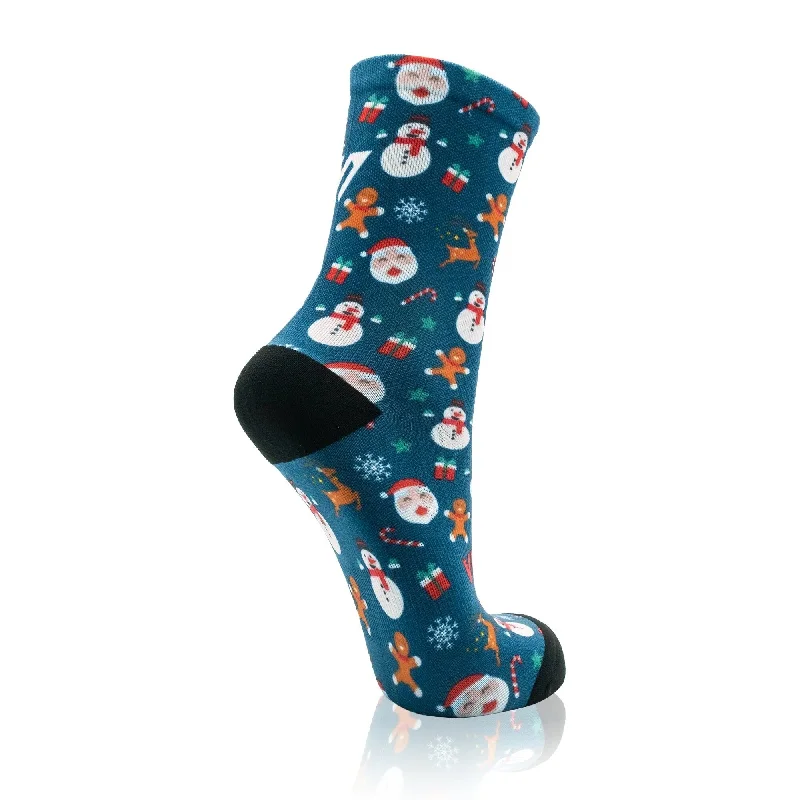 bicycle lever compression-Versus Sock Holly Jolly Christmas Elite