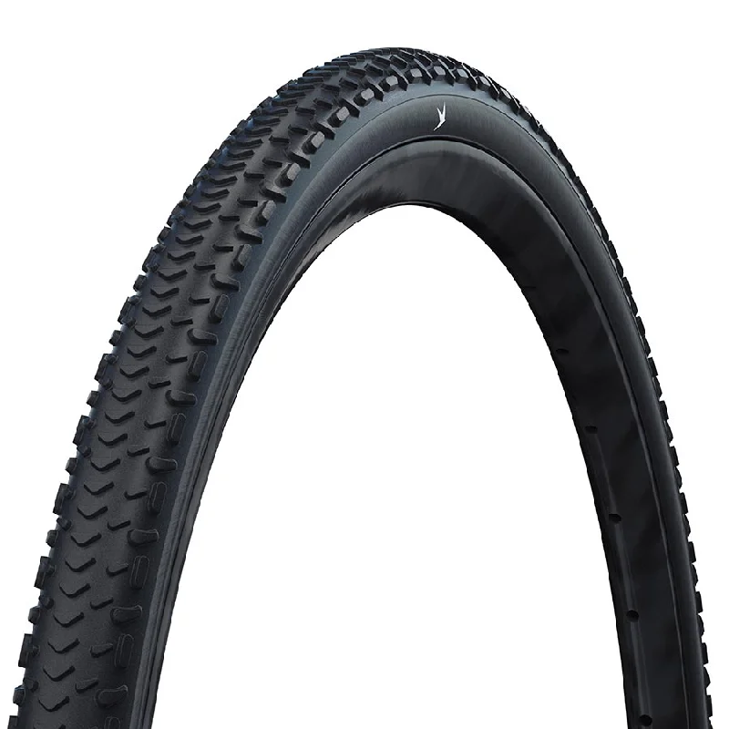 bicycle stand reliability-Schwalbe G-One RX Tire - 700 x 40 Tubeless Folding BLK Evolution Line Pro Addix Race