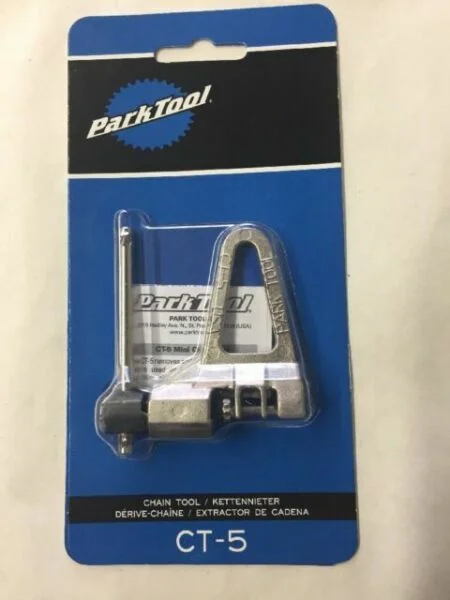 bicycle gear consistency-Park Tool Mini Chain Tool CT-5 Compact Chain breaker