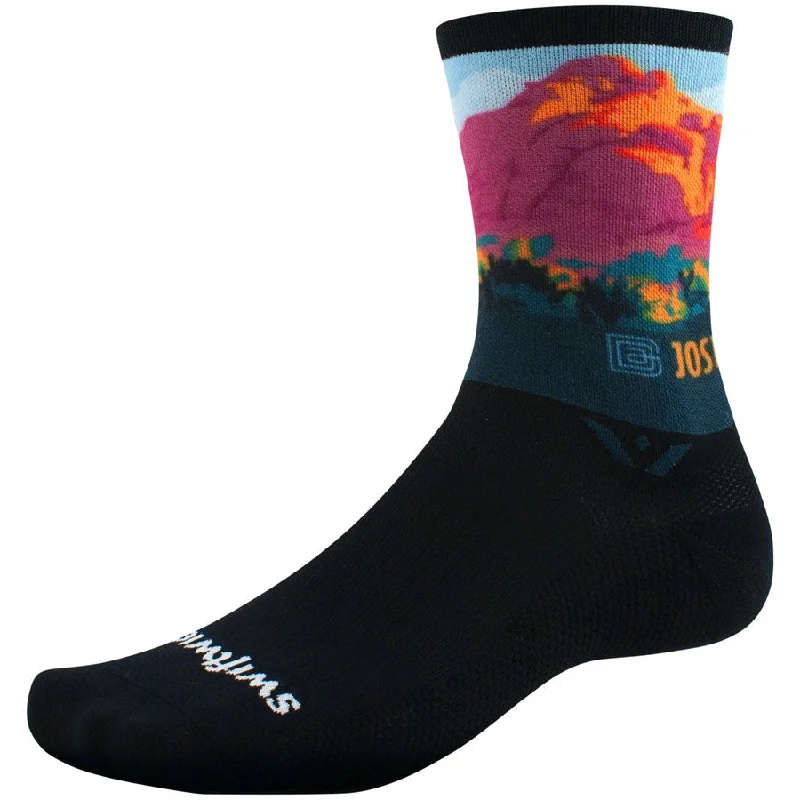 bicycle lever shear-Vision Six Impression National Park Bike Socks - Joshua Tree